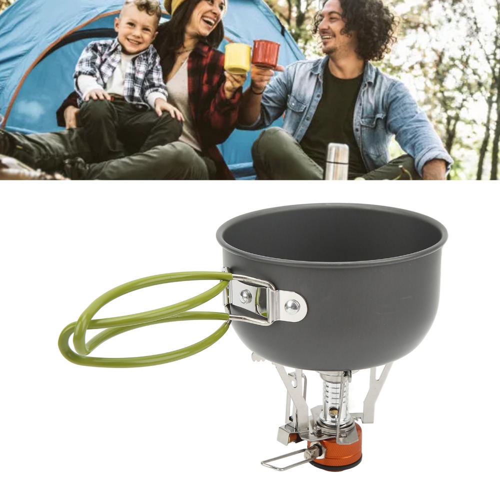 Camping Lightweight Cooking Pot - Набор для кемпинга Alumine: высокоэффективная портативная