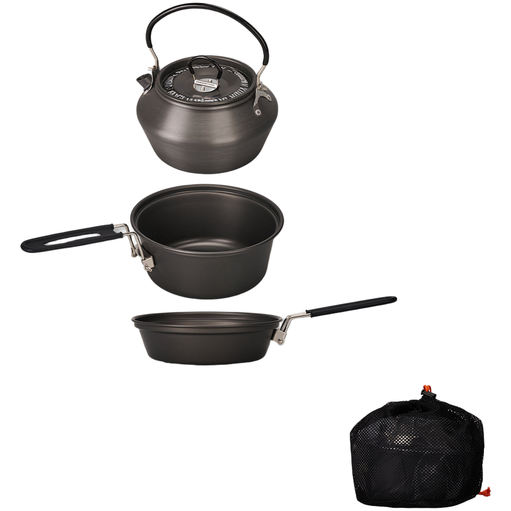 Camping Lightweight Cooking Pot - Легкий набор походной посуды из алюминиевого