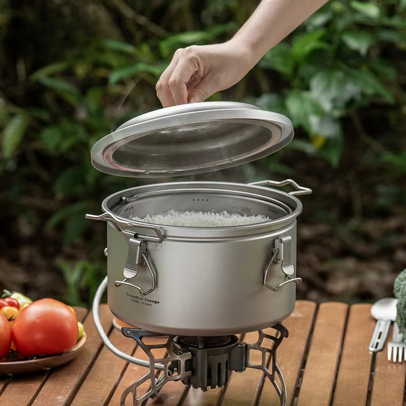 Camping Cooking Pot Large - Походная кастрюля для приготовления пищи на