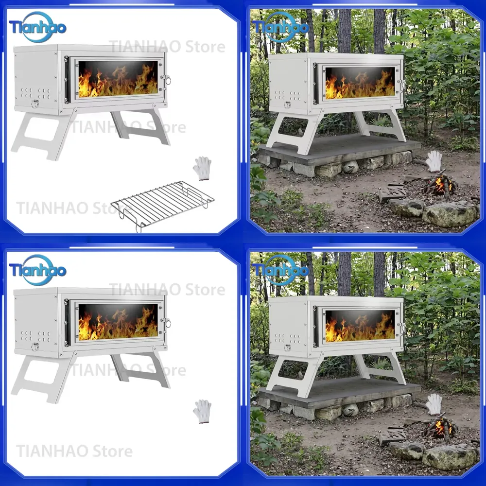 Camping Cooking Must Haves - Новая незаменимая портативная складная угольная печь-гриль