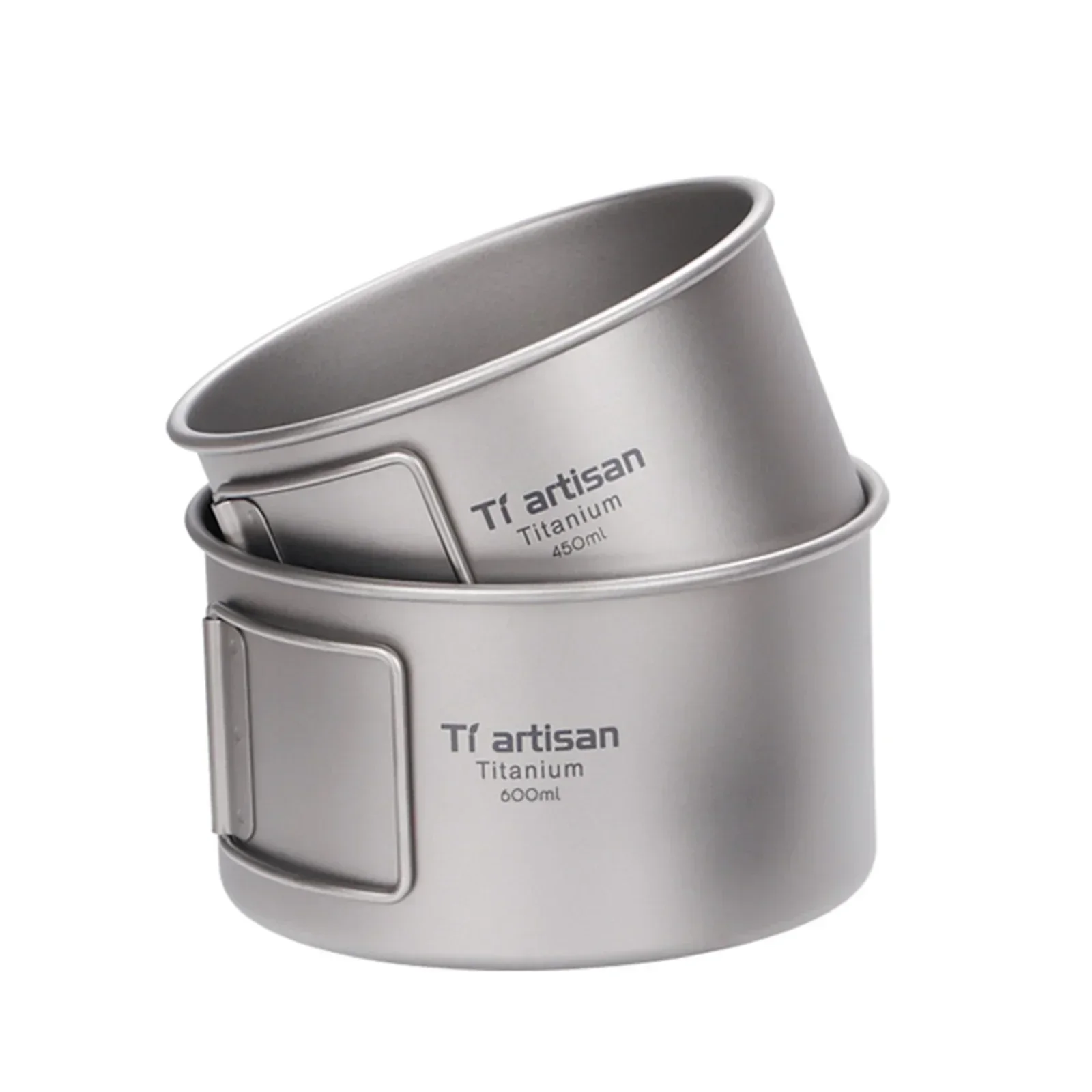 Camping Cooking Handle - Титановая миска со складной ручкой, походная
