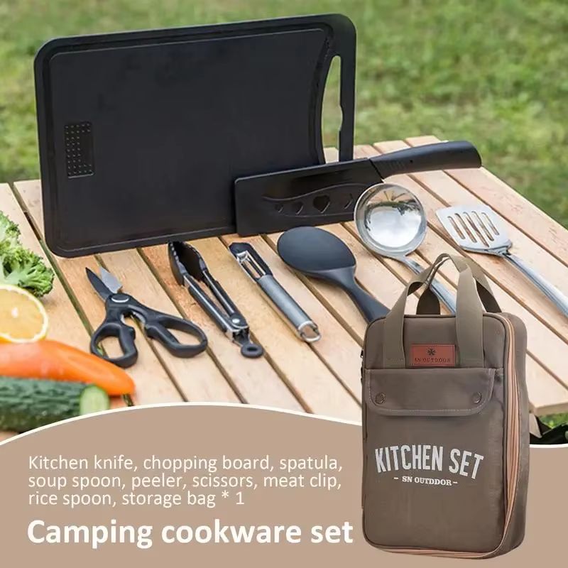 Набор походной кухонной утвари – обзор и цена Camping Cooking Organizer