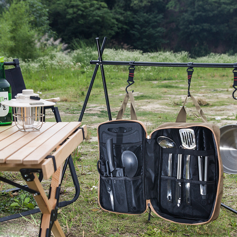Набор походной кухонной утвари – обзор и цена Camping Cooking Organizer