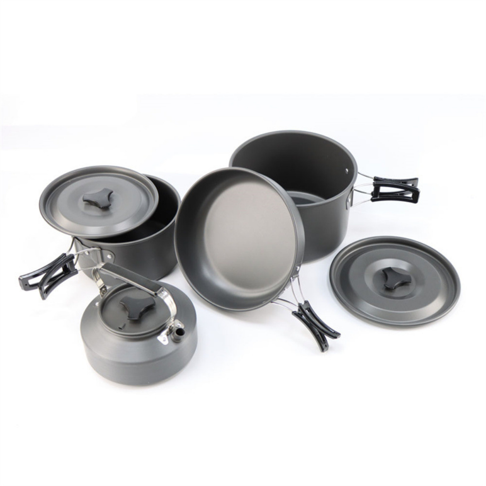 Легкий набор походной посуды и – обзор и цена Camping Lightweight Cooking Pot