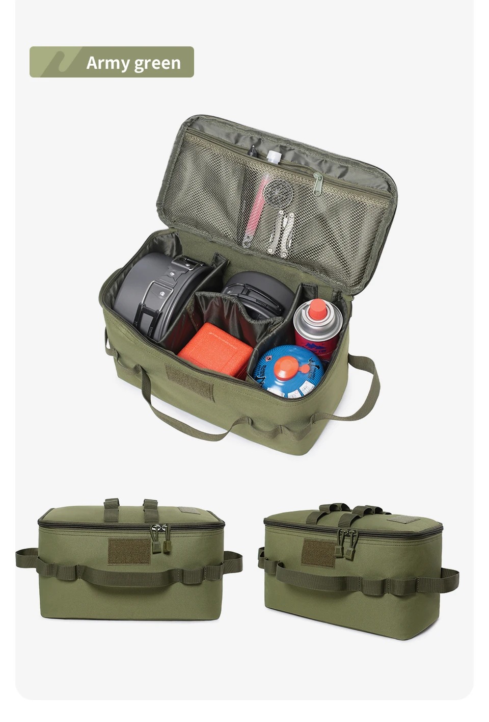 Сумка для хранения газовых бал – обзор и цена Camping Cooking Organizer