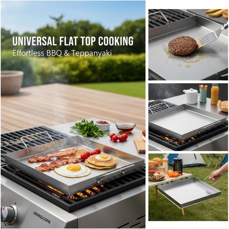 Универсальная плоская сковород – обзор и цена Camping Cooking Handle