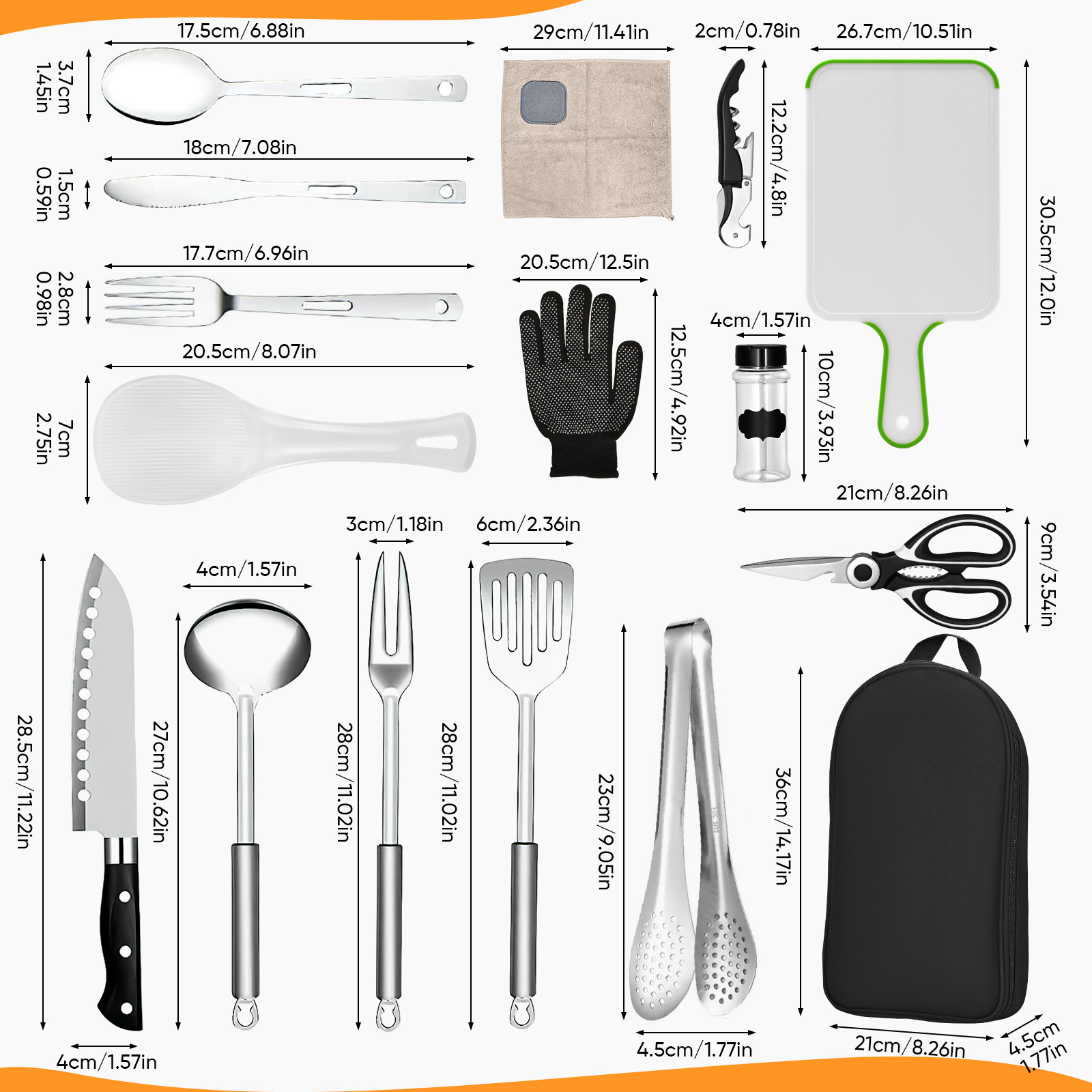 Набор кухонной утвари для кемп – обзор и цена Camping Cooking Must Haves