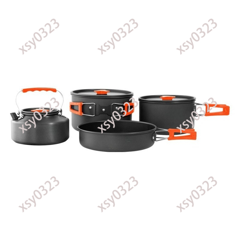 Портативный складной алюминиев – обзор и цена Camping Lightweight Cooking Pot