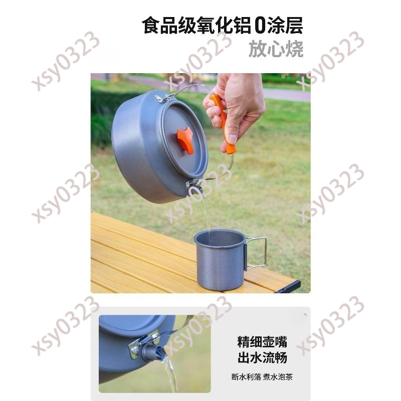 Портативный складной алюминиев – обзор и цена Camping Lightweight Cooking Pot