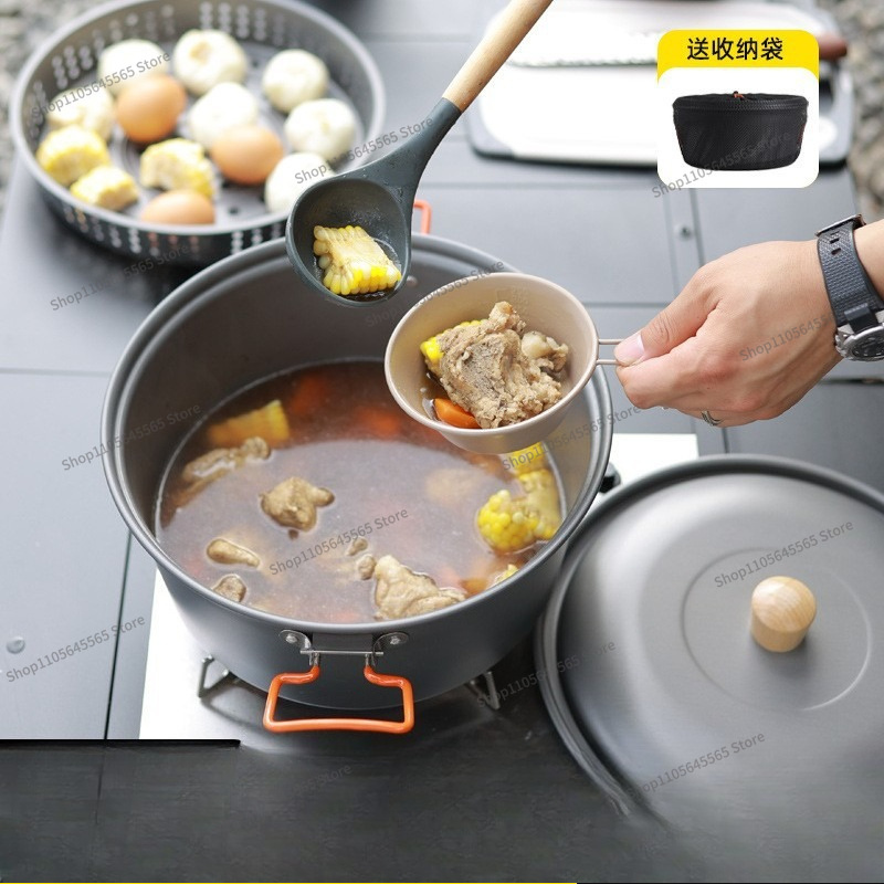 Котелок для приготовления пищи – обзор и цена Camping Cooking Pot Large