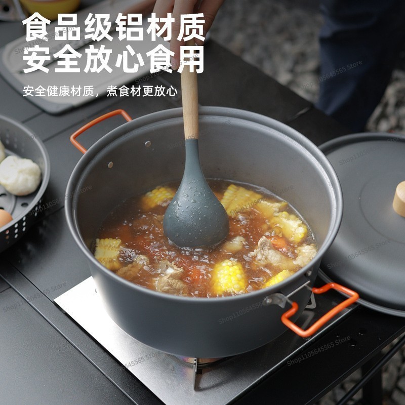 Котелок для приготовления пищи – обзор и цена Camping Cooking Pot Large