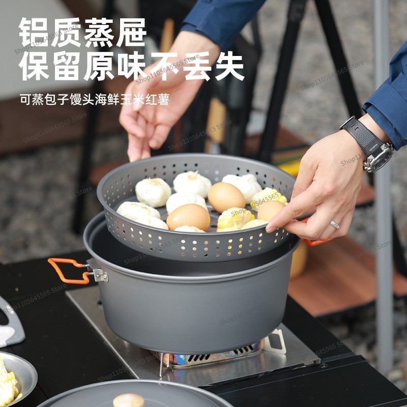 Котелок для приготовления пищи – обзор и цена Camping Cooking Pot Large