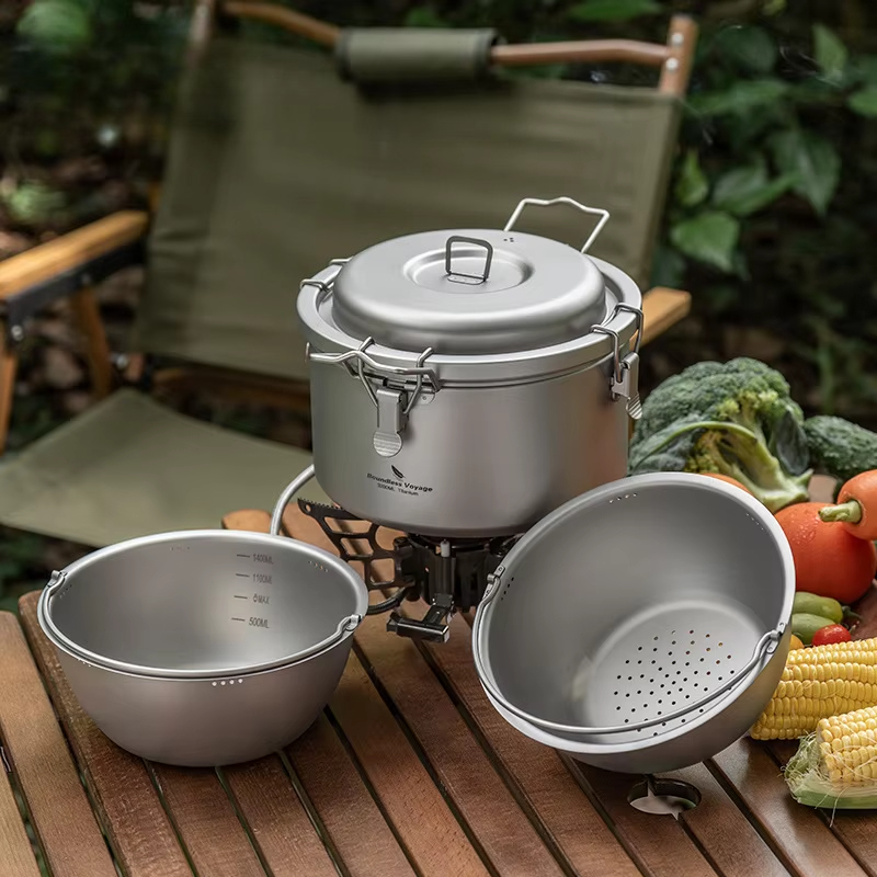 Походная кастрюля для приготов – обзор и цена Camping Cooking Pot Large