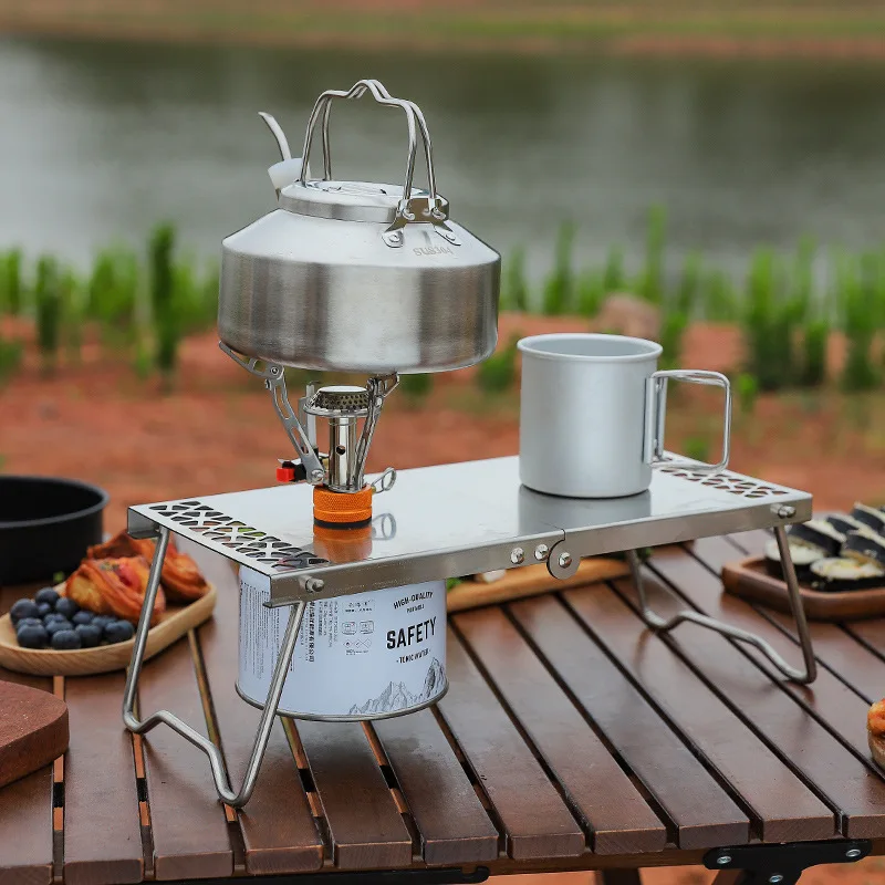 Портативный уличный мини-стол  – обзор и цена Camping Cooking Device