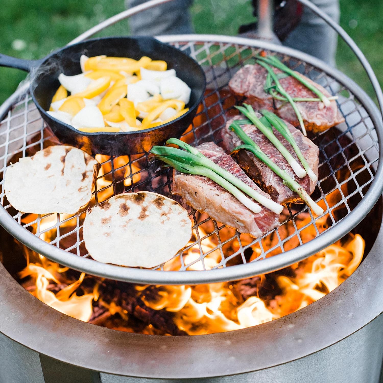 24-дюймовая решетка для пригот – обзор и цена Campfire Cooking