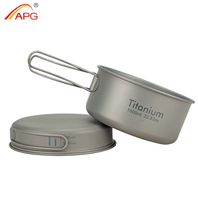 APG Сверхлегкая титановая сков – обзор и цена Mess Kit Titanium