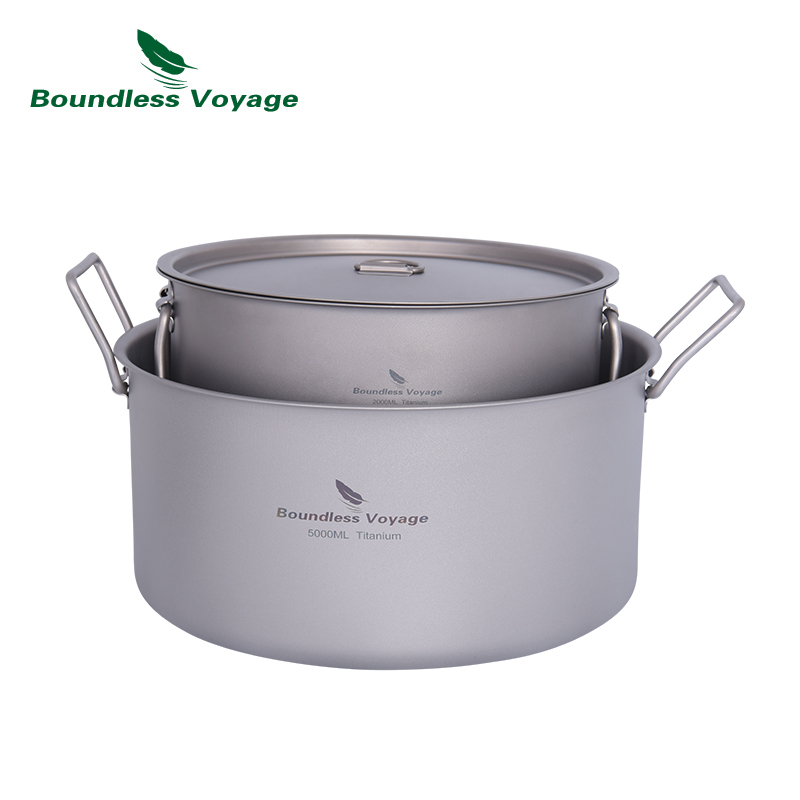 Boundless Voyage 2л 5л большая – обзор и цена Camping Cooking Pot Large
