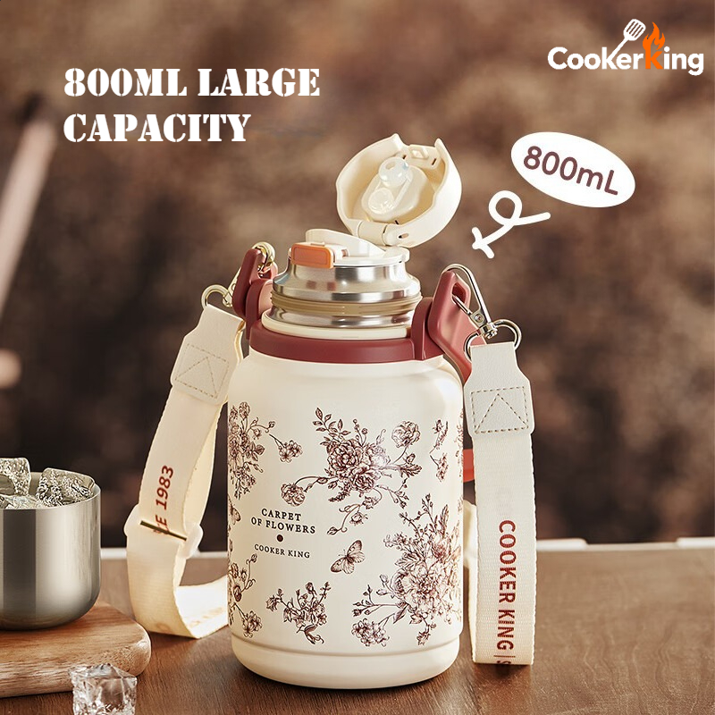 Ручной термос COOKER KING 800  – обзор и цена Camping Cooking Pot Large