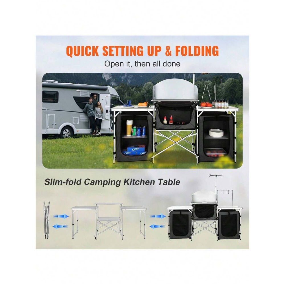 Складной кухонный стол для кем – обзор и цена Camping Cooking Must Haves
