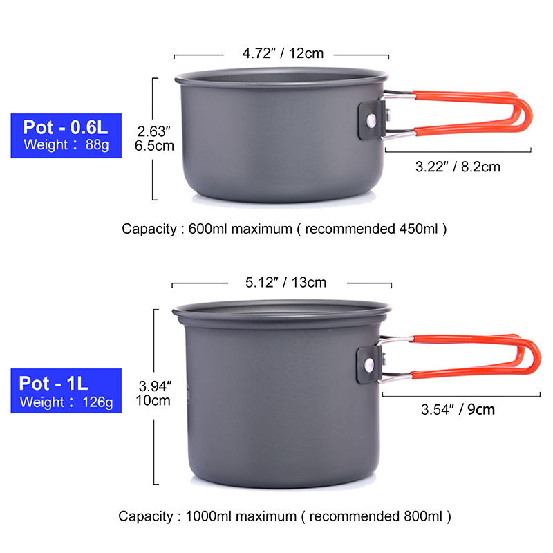 Набор посуды Widesea для кемпи – обзор и цена Camping Cooking Device