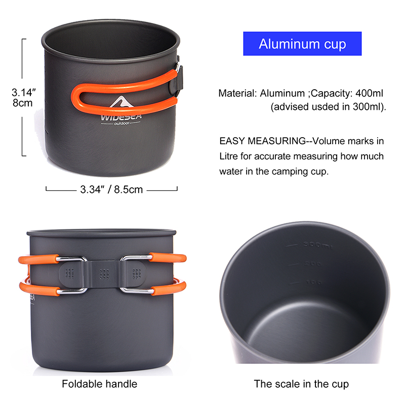 Набор посуды Widesea для кемпи – обзор и цена Camping Cooking Device