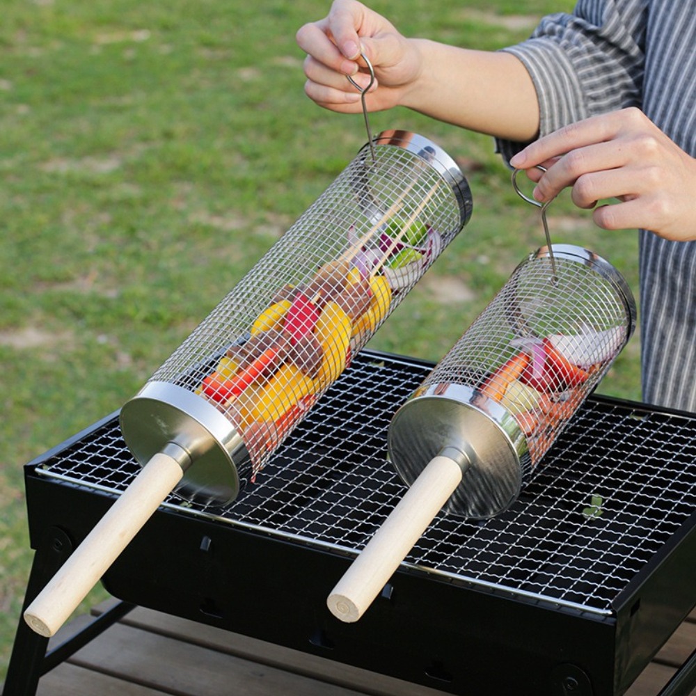 Корзина для гриля из нержавеющ – обзор и цена Camping Cooking Device