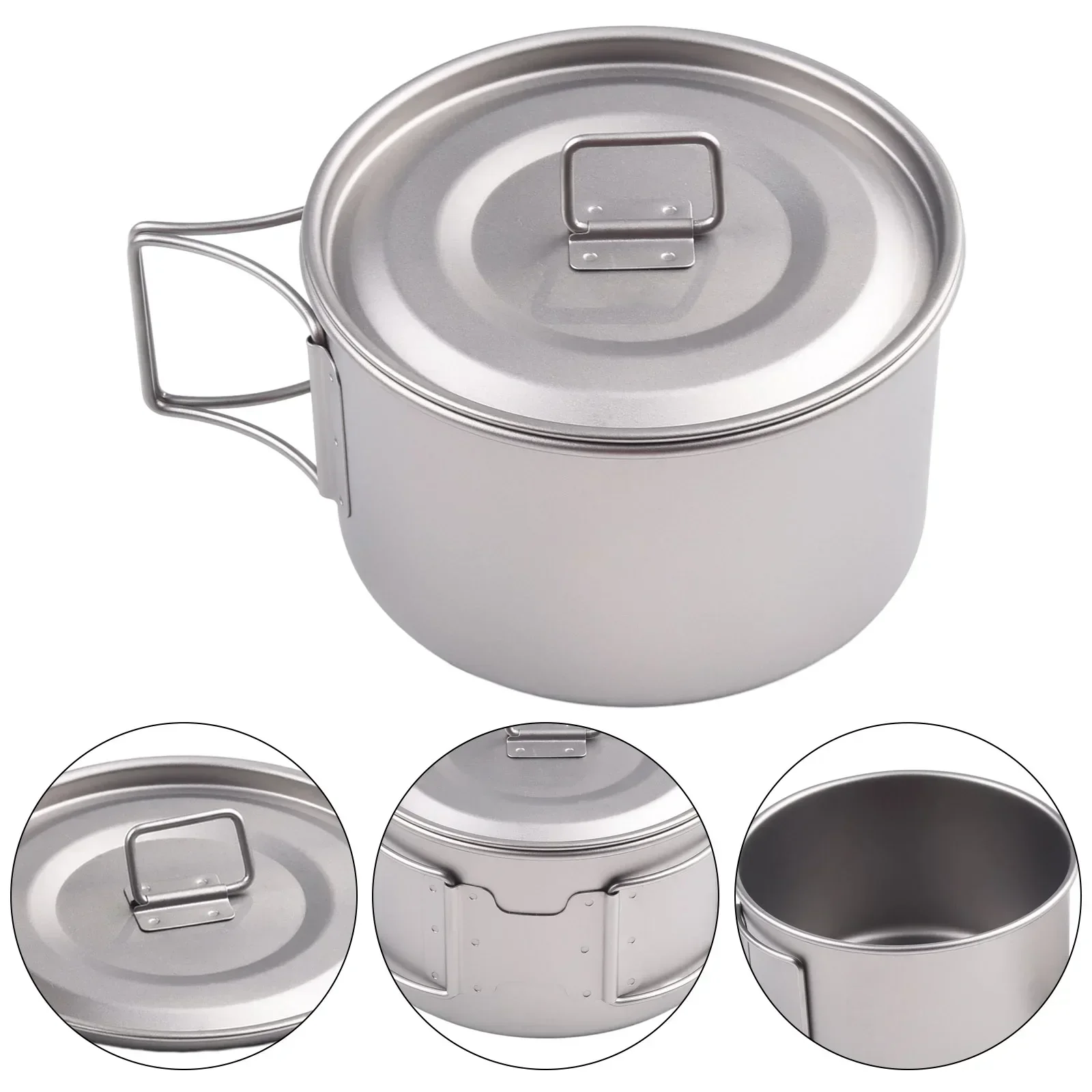 Титановая миска со складной ру – обзор и цена Camping Cooking Handle