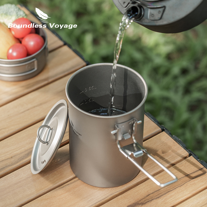 Титановая чашка Boundless Voya – обзор и цена Camping Cooking Handle