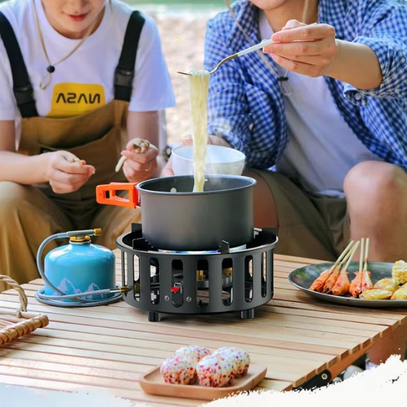 Мощная 7-конфорочная портативн – обзор и цена Campfire Cooking