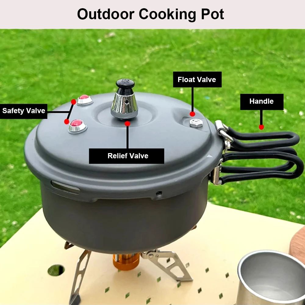 Походная мини-скороварка, улич – обзор и цена Camping Cooking Handle