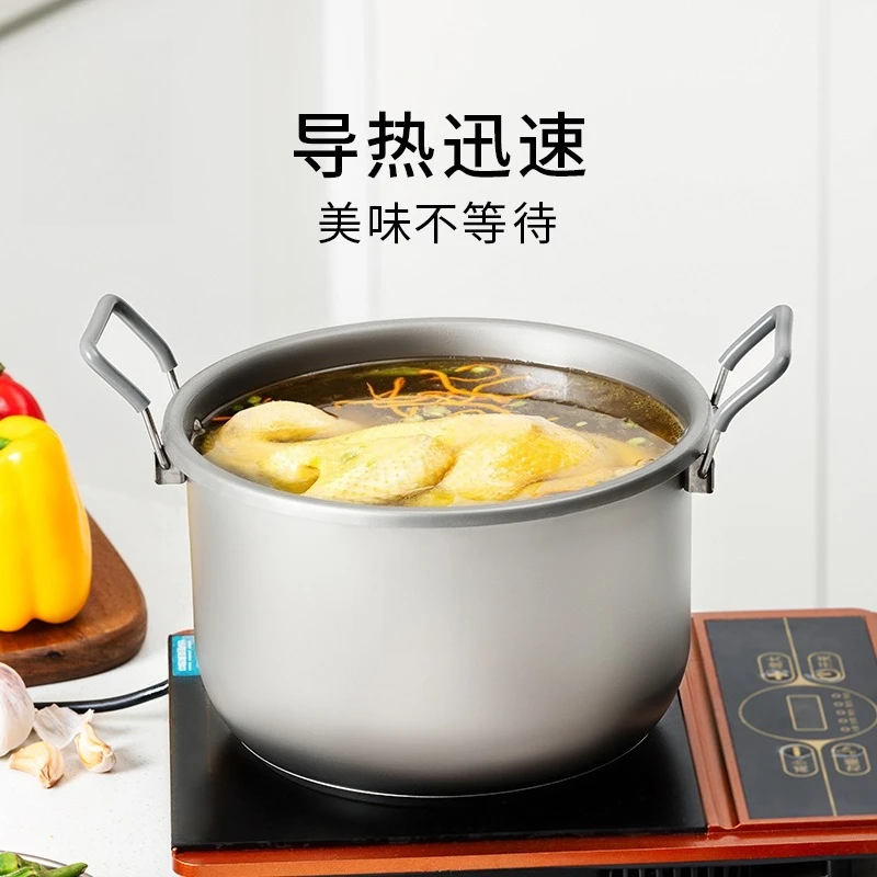 Титановая кастрюля 6л с крышко – обзор и цена Camping Cooking Pot Large
