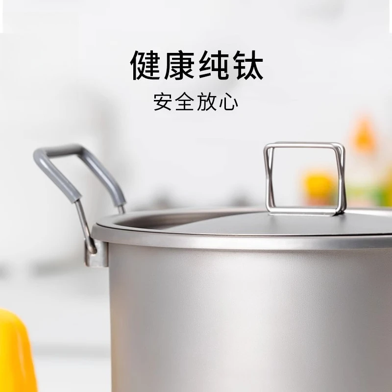 Титановая кастрюля 6л с крышко – обзор и цена Camping Cooking Pot Large