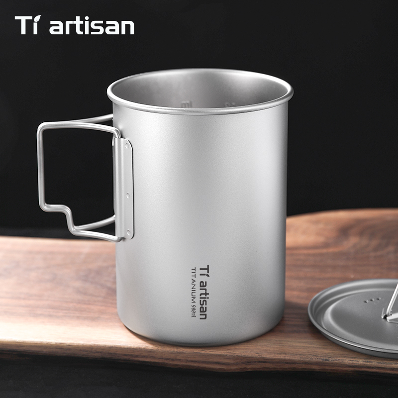 Титановая складная кружка Tiar – обзор и цена Camping Cooking Pot Large