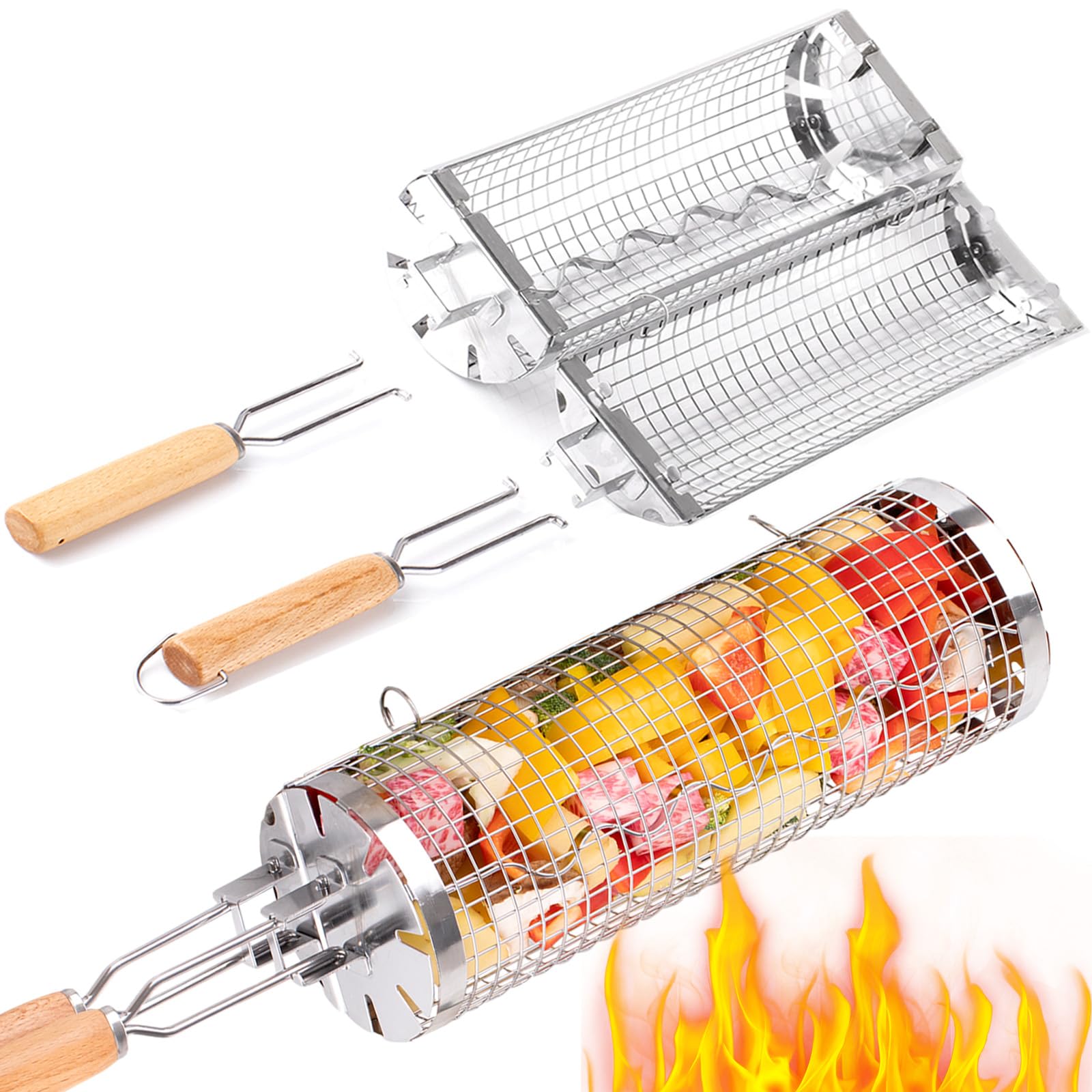 BUYYES корзина для барбекю, се – обзор и цена Camping Cooking Roll